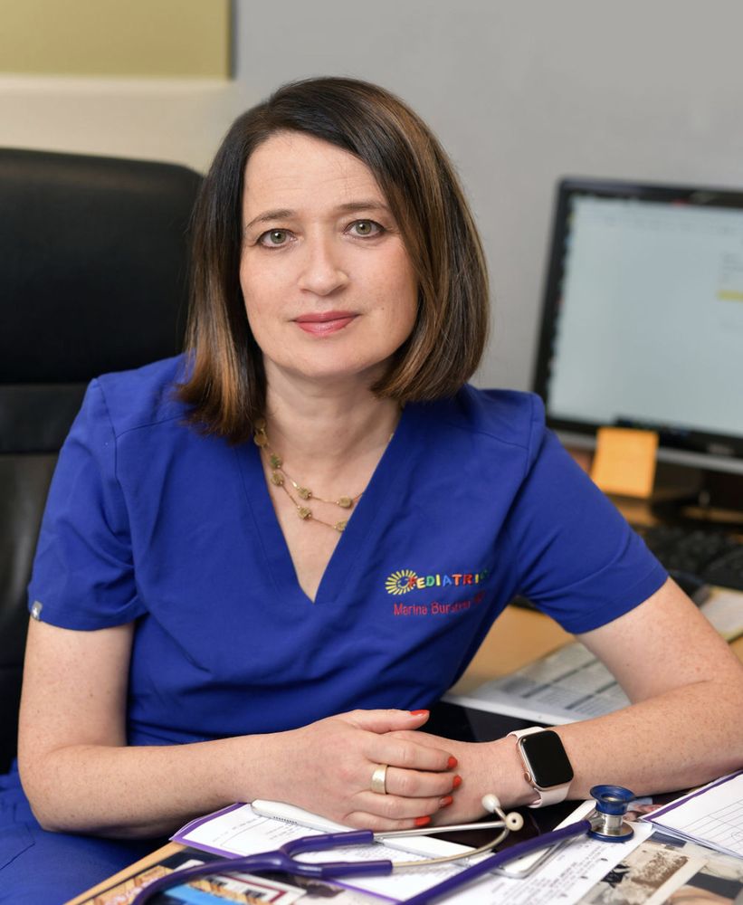 Dr. Marina Burstein, pediatrician at LA Valley Pediatrics